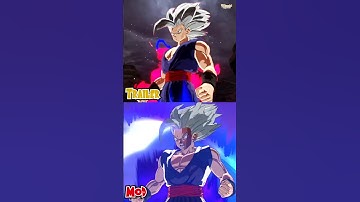 OFFICIAL Gohan Beast DLC vs Gohan Beast Mod: Side by Side Comparison - Dragon Ball Sparking Zero