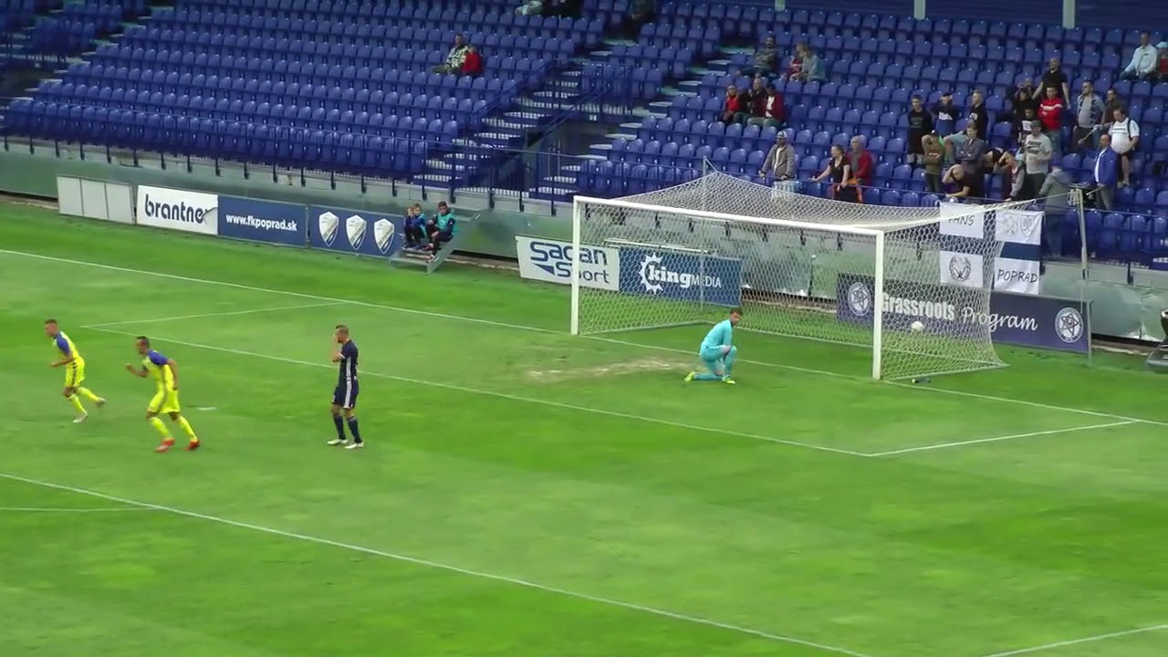 Nikola Ristovski goal vs Poprad