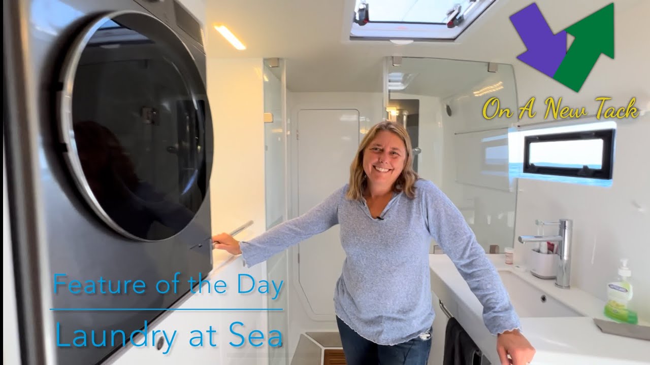 Vision 444 “Mira” Feature of the Day: Laundry at Sea