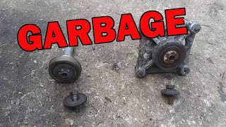 Never Buy These Cheap Mower Parts - Bad Mandrel Design