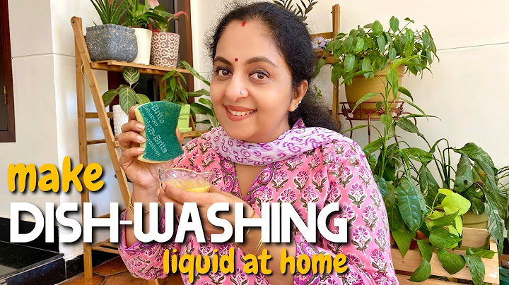 Easy Dish Wash Liquid at Home | Sindhu Krishna