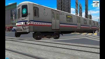 OpenBVE HD Troll: NYC Subway R46 Bicentennial Edition on Hong Kong Tram Route