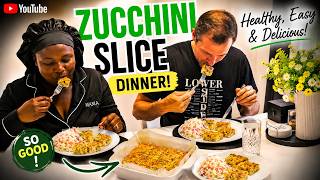 Zucchini Slice Recipe!! Step By Step *yummy*