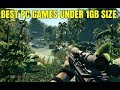 Top 20 Games Under 1GB For Low END PC/LAPTOP - YouTube