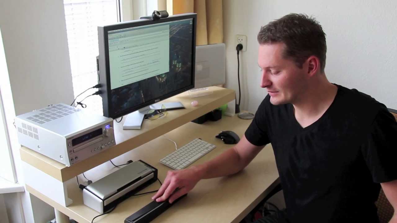 ScanSnap S1100 review by David Bakker - YouTube