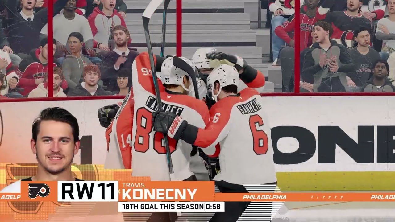 Philadelphia Flyers vs Ottawa Senators