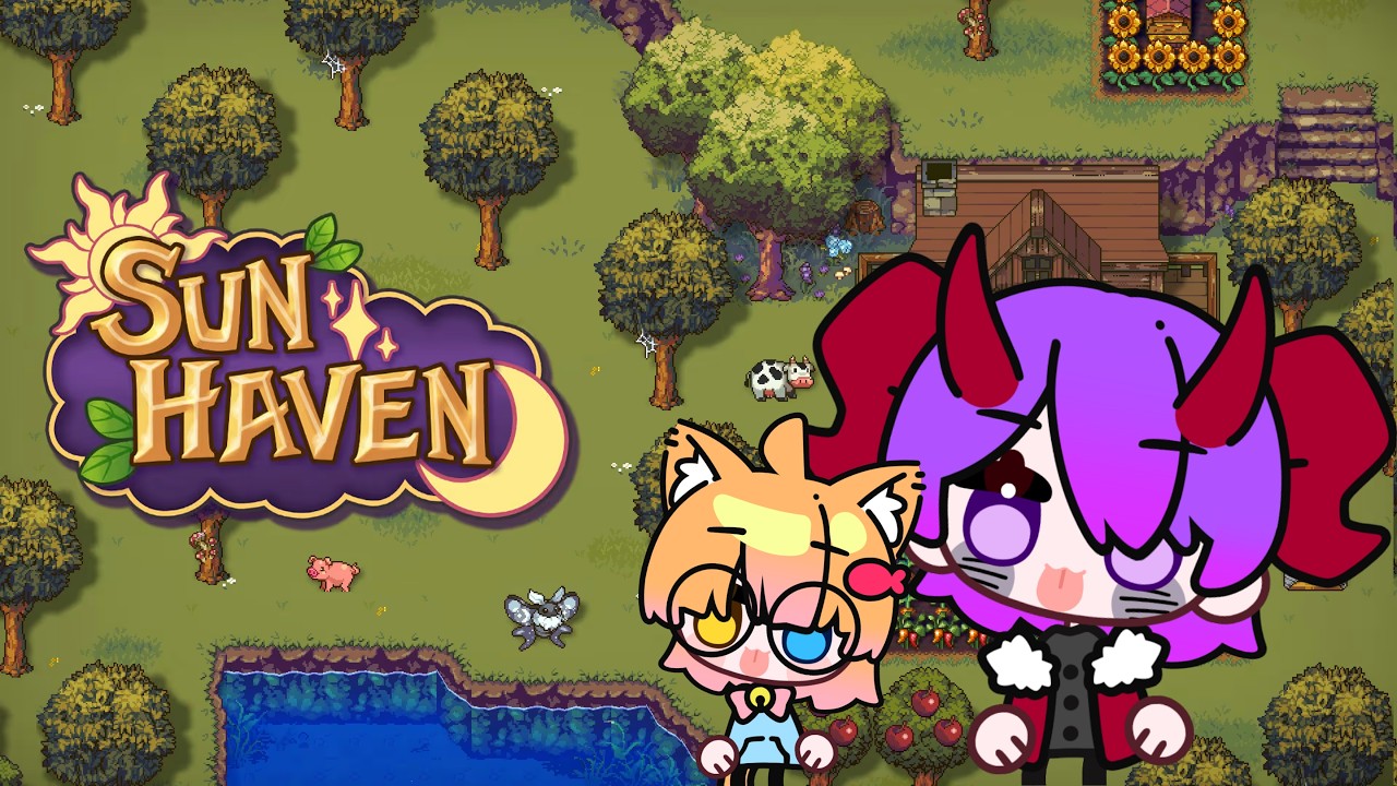 Về quê trồng cây nuôi cá [ Sun Haven ]