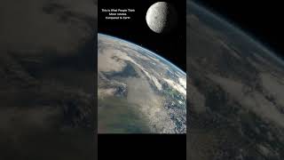 Moon Rotation around it's Axis as compared to Earth I