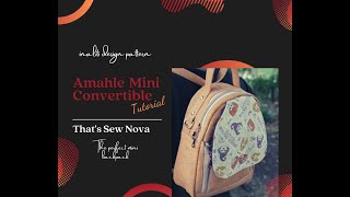 Amahle Mini Convertible Tutorial