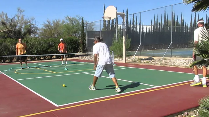 Village Green Pickleball - Eitan/Mike vs Sam/Glenn...