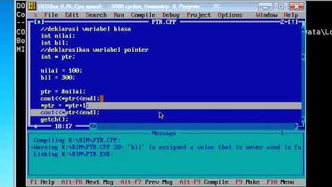 Pointer dalam C++ (Bagian 2 dari 2)