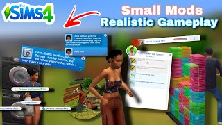 Small Mods for Realistic game play ✨WITH LINKS ✨ | The Sims 4