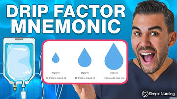 Drip Factor Formula Made Easy: Mnemonics & Tips for Nurses