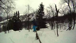 Hemsedal Go Pro HD jibbing