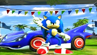 SONIC Ocean Ruin 5 Laps (Expert) Request- Sonic & Sega All-Stars Racing -PC