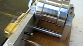 Metal Single Cylinder Oscillating Engine Running Faster