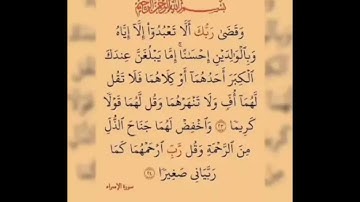 سورة الإسراء آيت نمبر 23تا24 مختلف قرات و تلاوت قرآن كريم سعد أيوب #مشاري_العفاسي #تلاوة_خاشعة #سعد