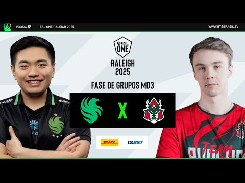 ESL ONE Raleigh | Team Falcons x AVULUS | Fase de Grupos | LIVE B | Dota 2