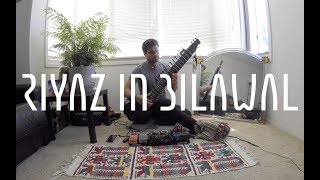 Riyaz in Bilawal (Sitar with Tabla and Tanpura - iShala App) screenshot 1