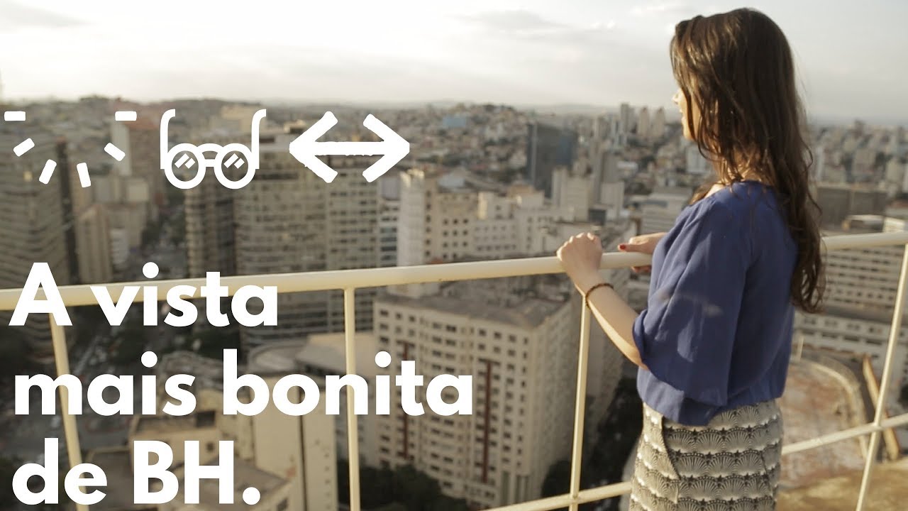 Do alto do Edifício Acaiaca, a vista histórica de BH