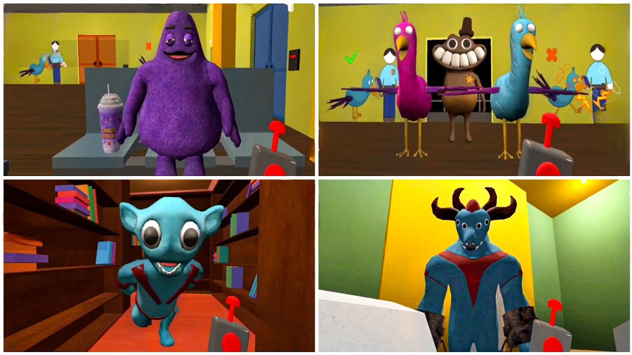 New Update Garten Of Banban Bird Monster Life Challenge 5 - Android Gameplay (update 2.7)