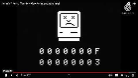 I INTERRUPTED AFONSO TOME