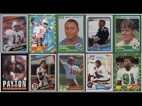 The 20 Most Valuable Football Cards from the 1980s