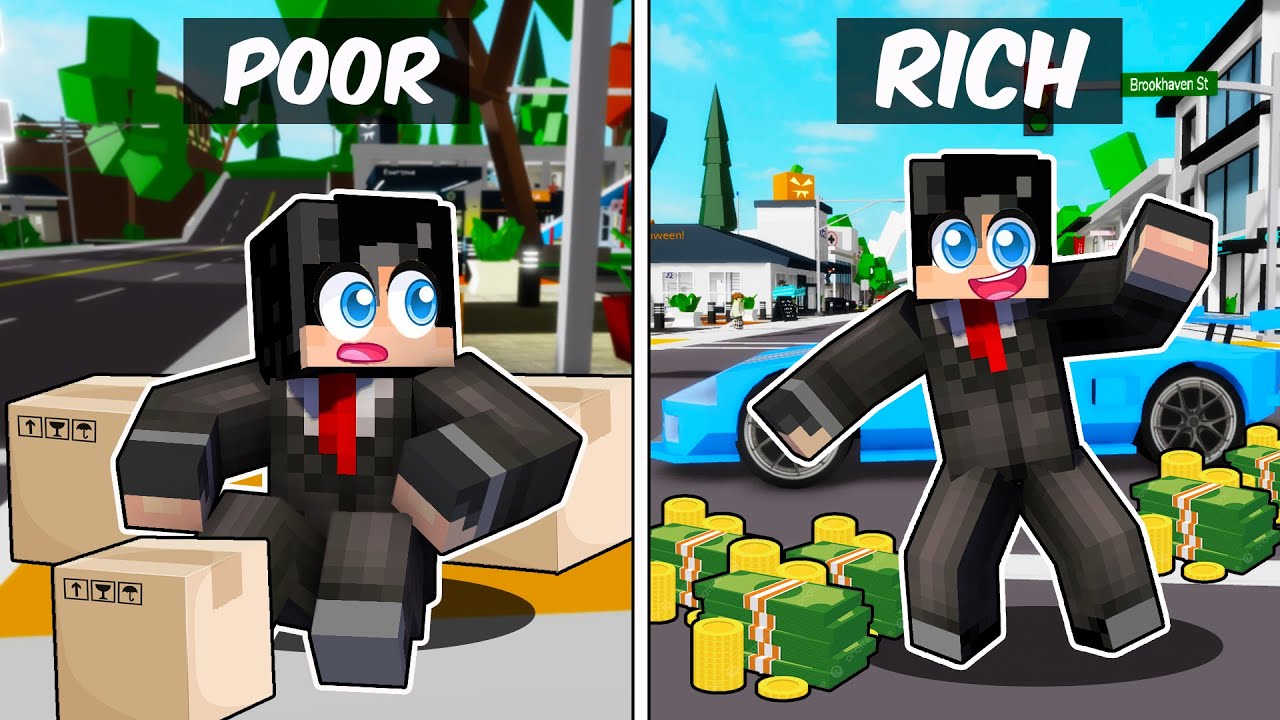 POOR to RICH sa BROOKHAVEN | Brookhaven RP | ROBLOX