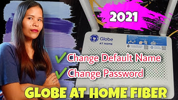 HOW TO CHANGE WIFI NAME AND PASSWORD || GLOBE AT HOME FIBER Recreational TV