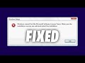How To Fix Windows cannot find the Microsoft Software License Terms (The Easiest Way to FIX)