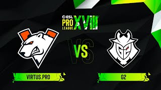 Virtus.pro vs. G2 - Map 1 [Mirage] - ESL Pro League Season 18 - Group D