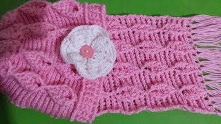 كروشيه طريقة حياكة شال ثلاثي الابعاد خطوة بخطوة crochet how to make 3d shawl