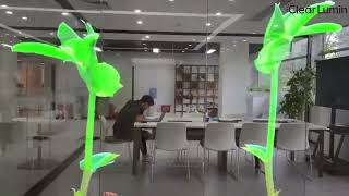 Holographic Screen | Premium Indoor Glass & Retail Facade Display Solution