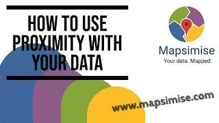 How to use Proximity Data Filters with your Data