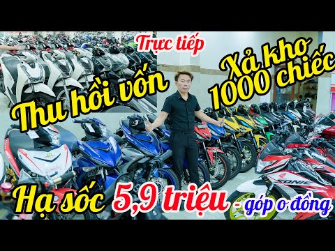 Video TRÙM XE CŨ THANH LÝ TOÀN BỘ YAMAHA EXCITER 150 HONDA... - youtube