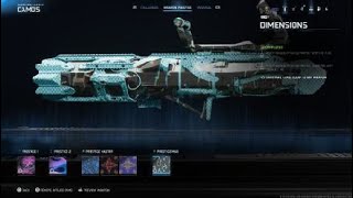 DIMENSIONS CAMO | ARC M1 PRESTIGE MASTER MAX CAMO | BO7 SEASON 4