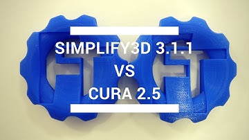 Simplify3D 3.1.1 vs Cura 2.5