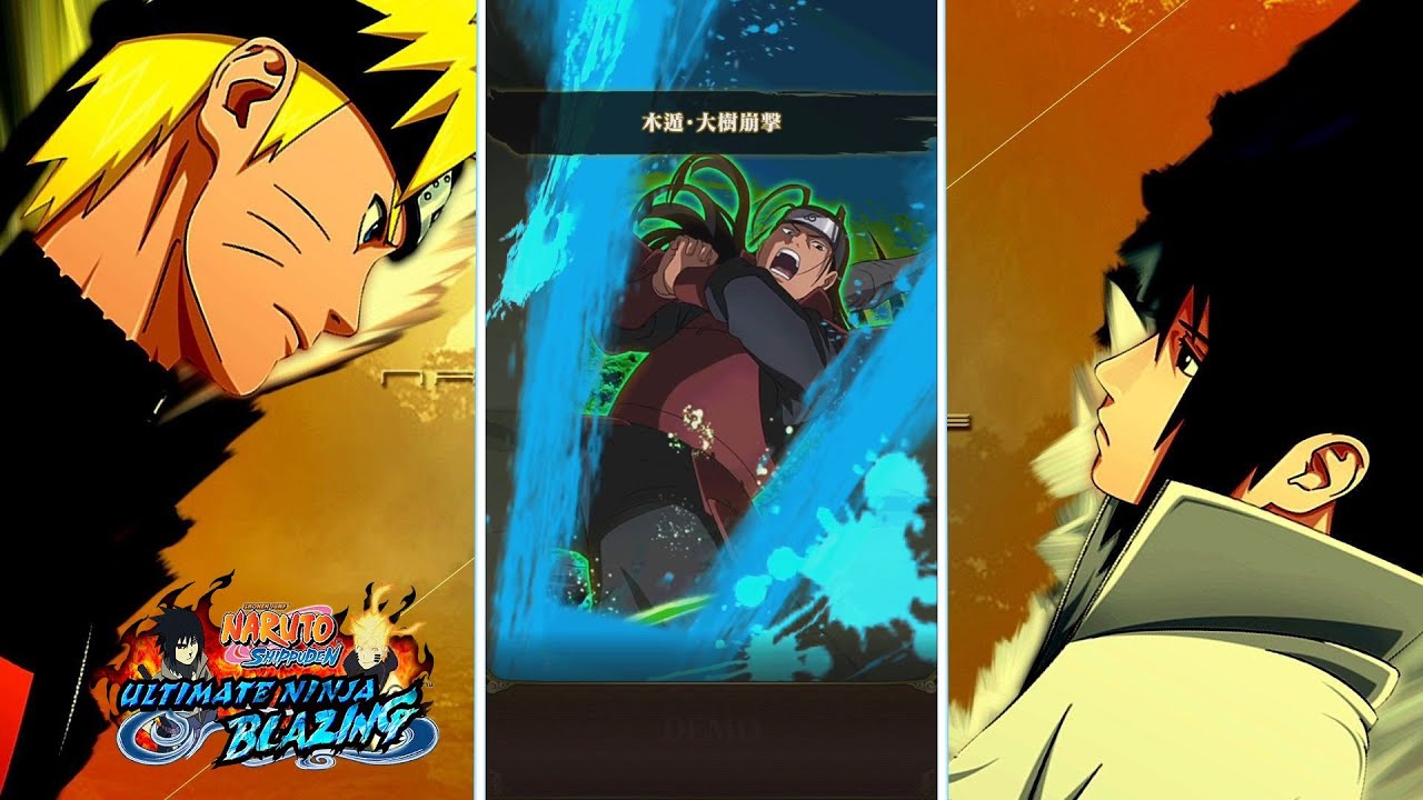 Naruto Blazing - 6 Star Hashirama "BB" (Body) Jutsu & Ultimate Jutsu!