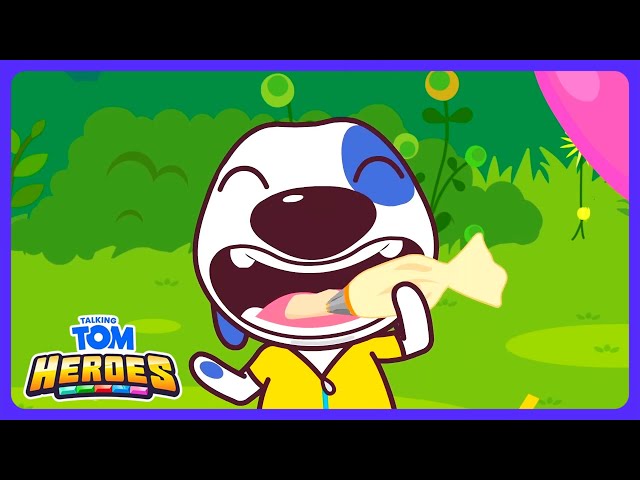 巨大ゴミモンスターをやっつけろ！🗑️ - Talking Tom Heroes | 子供