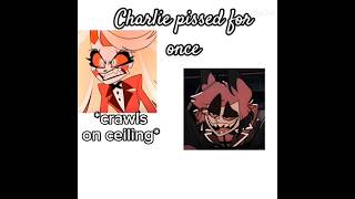 RUN #alastor #charlie #radio #hazbinhotel #charlotte #charliemorningstar #alastortheradiodemon #help