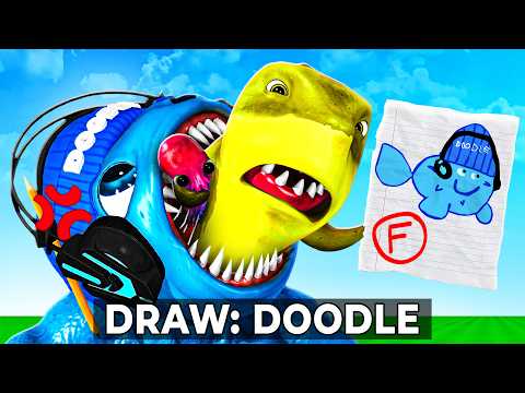 DRAW or GET EATEN BY DOODLE..