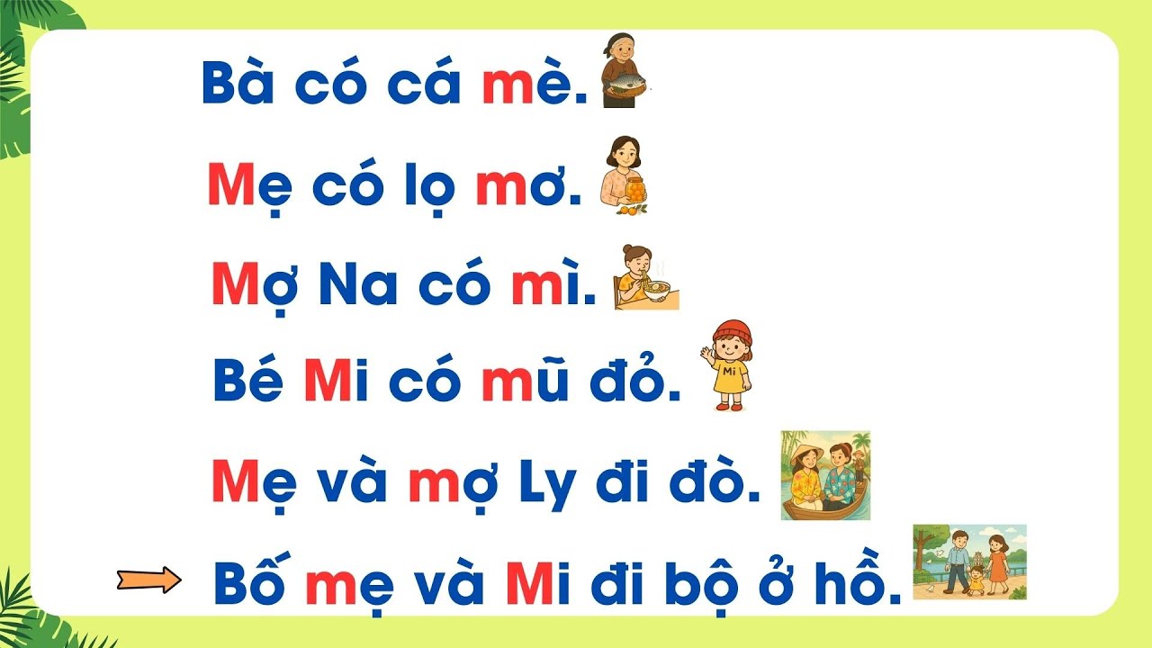 Học Đánh vần Với Chữ M m| Giúp bé nhanh biết đọc| |Nguyễn Thị Lan Anh