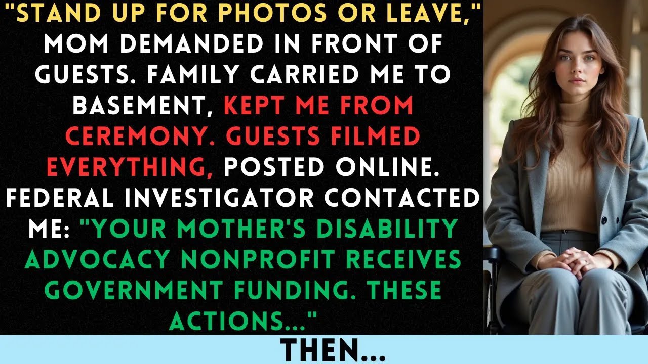 Mom Called My Wheelchair 'An Embarrassment' At Her Wedding — Until ADA Lawyers Saw The Video