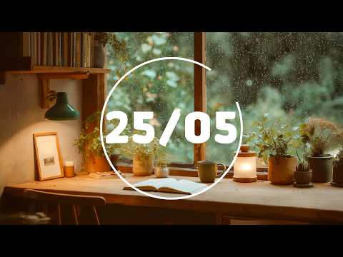 25/5 Pomodoro Timer |  lofi for rain, Studying and Working | 6 x 25 min