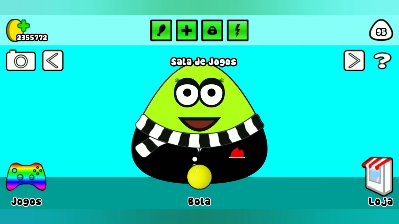 Pou Game  Cuidando do POU (Game/Jogo) - Terça-feira 