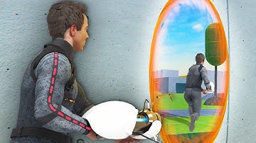 The PORTAL GUN in BONELAB is MAGICAL...