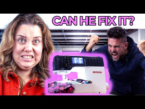 I Asked My Husband To Fix My Sewing Machine