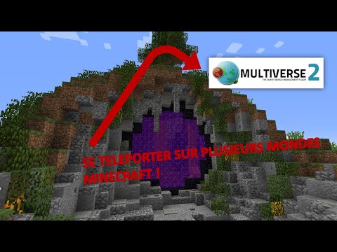 COMMENT SE TELEPORTER ENTRE PLUSIEURS MONDES MULTIVERSE CORE (Multiverse-Portal)