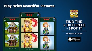Find The 5 Difference - Spot It Game By App Bulls Designing & Gaming Studio screenshot 1