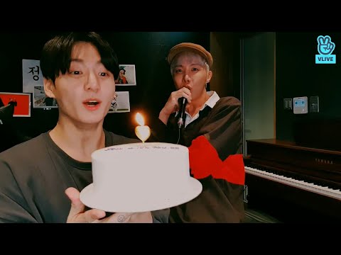 J-Hope Sings Happy Birthday To Jungkook And Comes Back With A Cake!